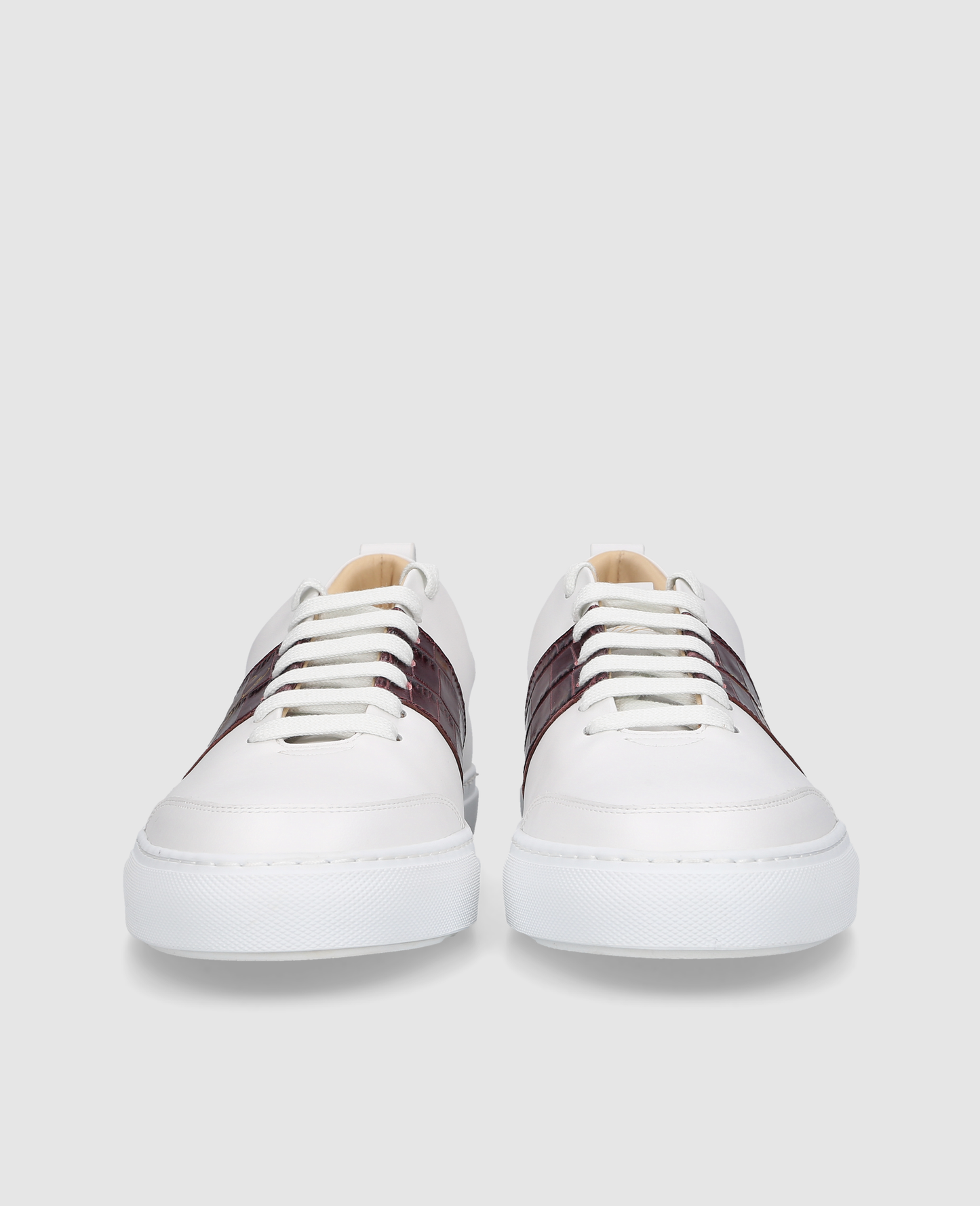 Turin Tennis Sneaker NP - White/Bordeaux