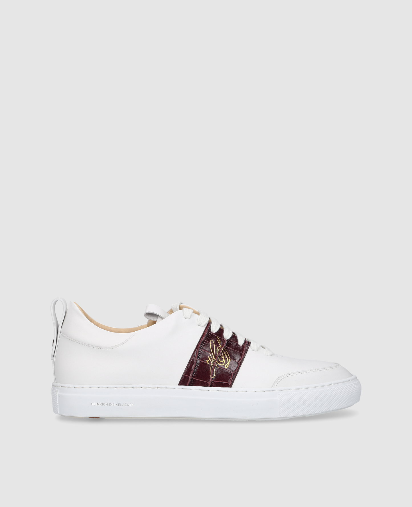 Turin Tennis Sneaker NP - White/Bordeaux
