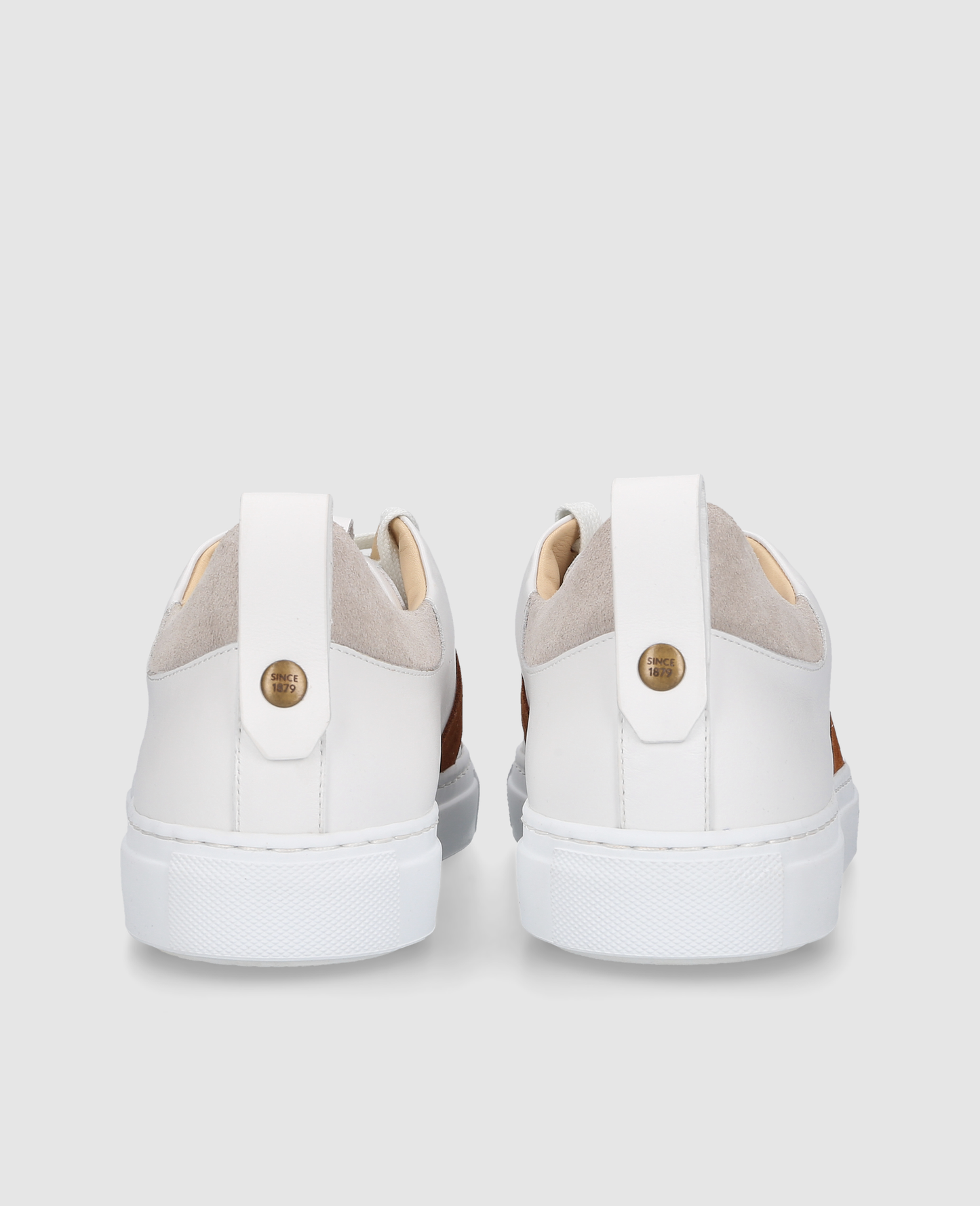 Turin Tennis Sneaker NP - White/Redbrown