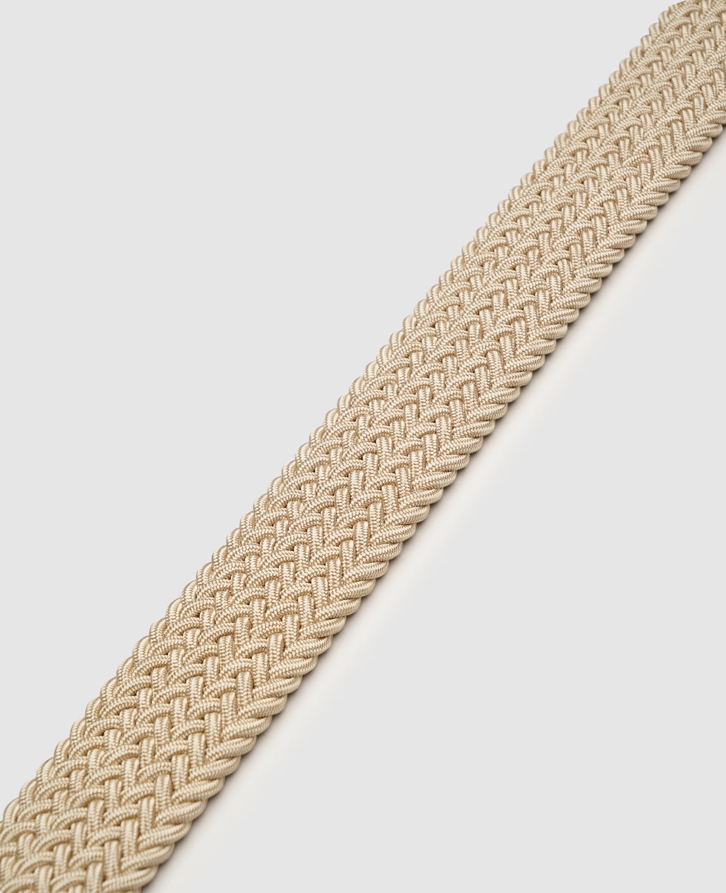 Braided Belt - Beige
