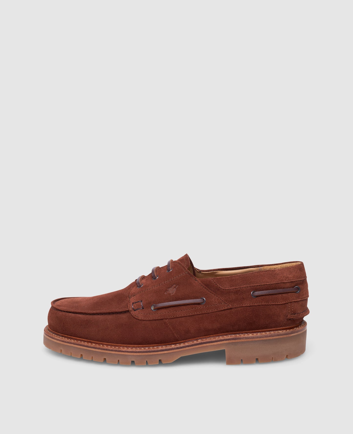 Miami Plain V - Red brown