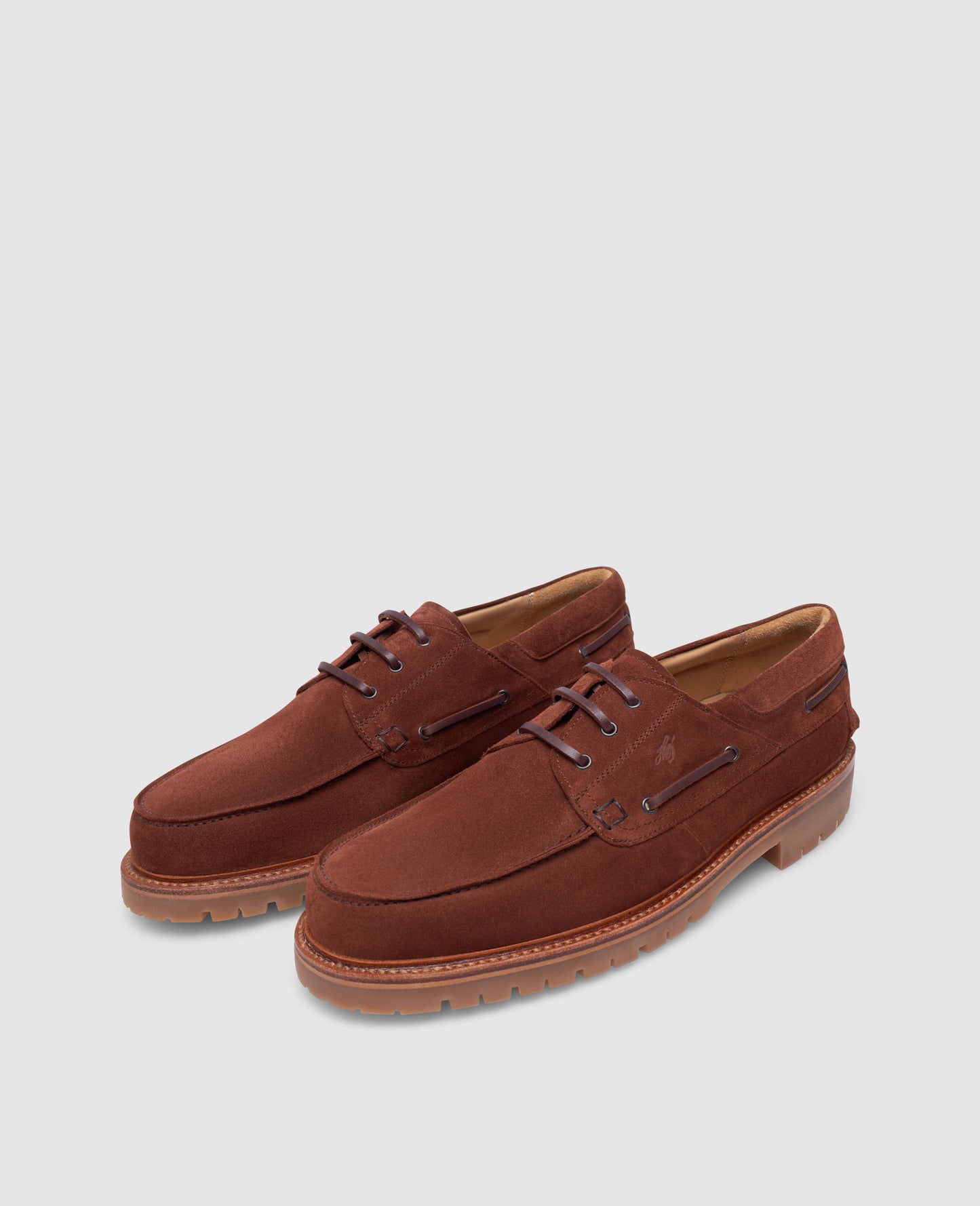 Miami Plain V - Red brown