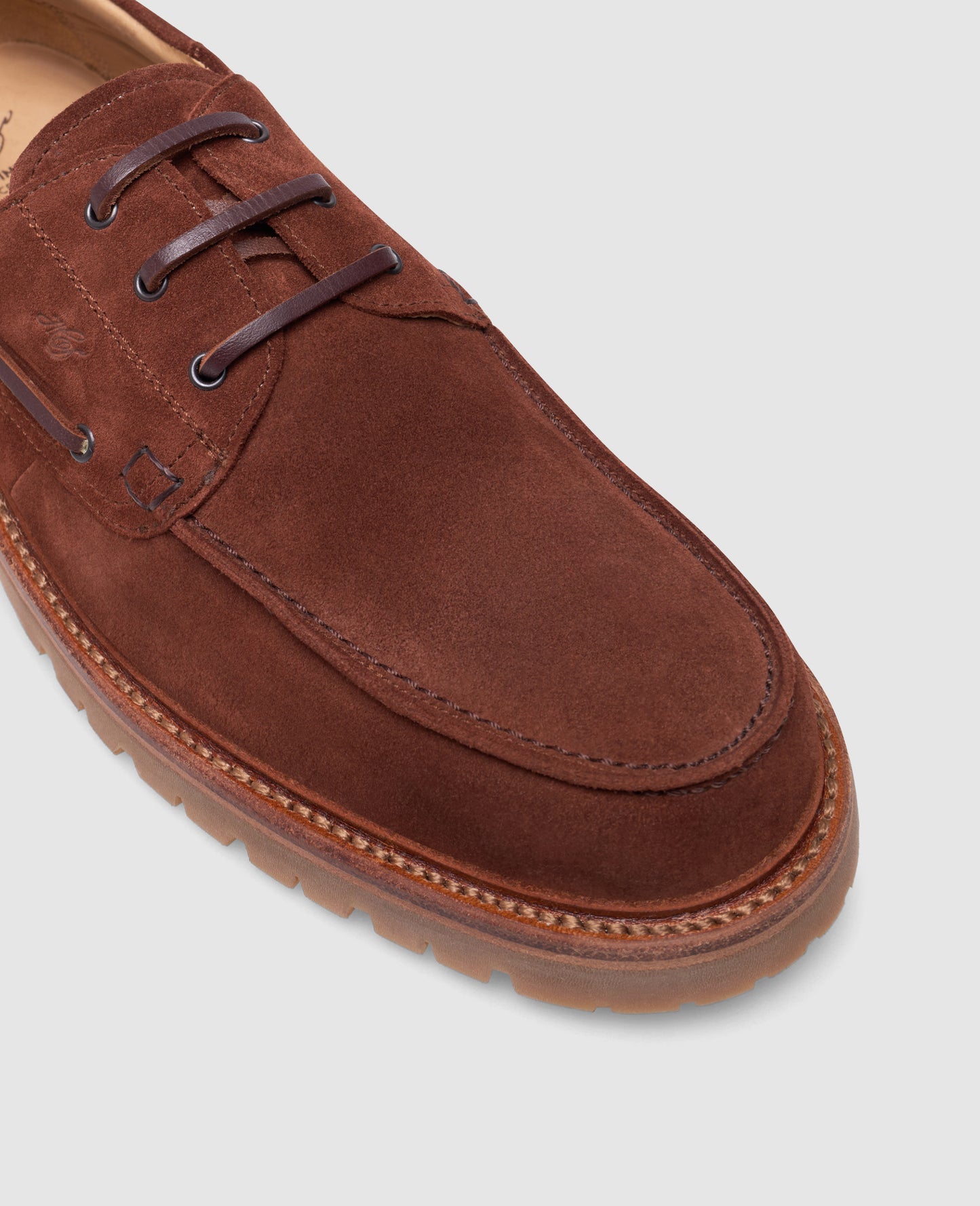 Miami Plain V - Red brown