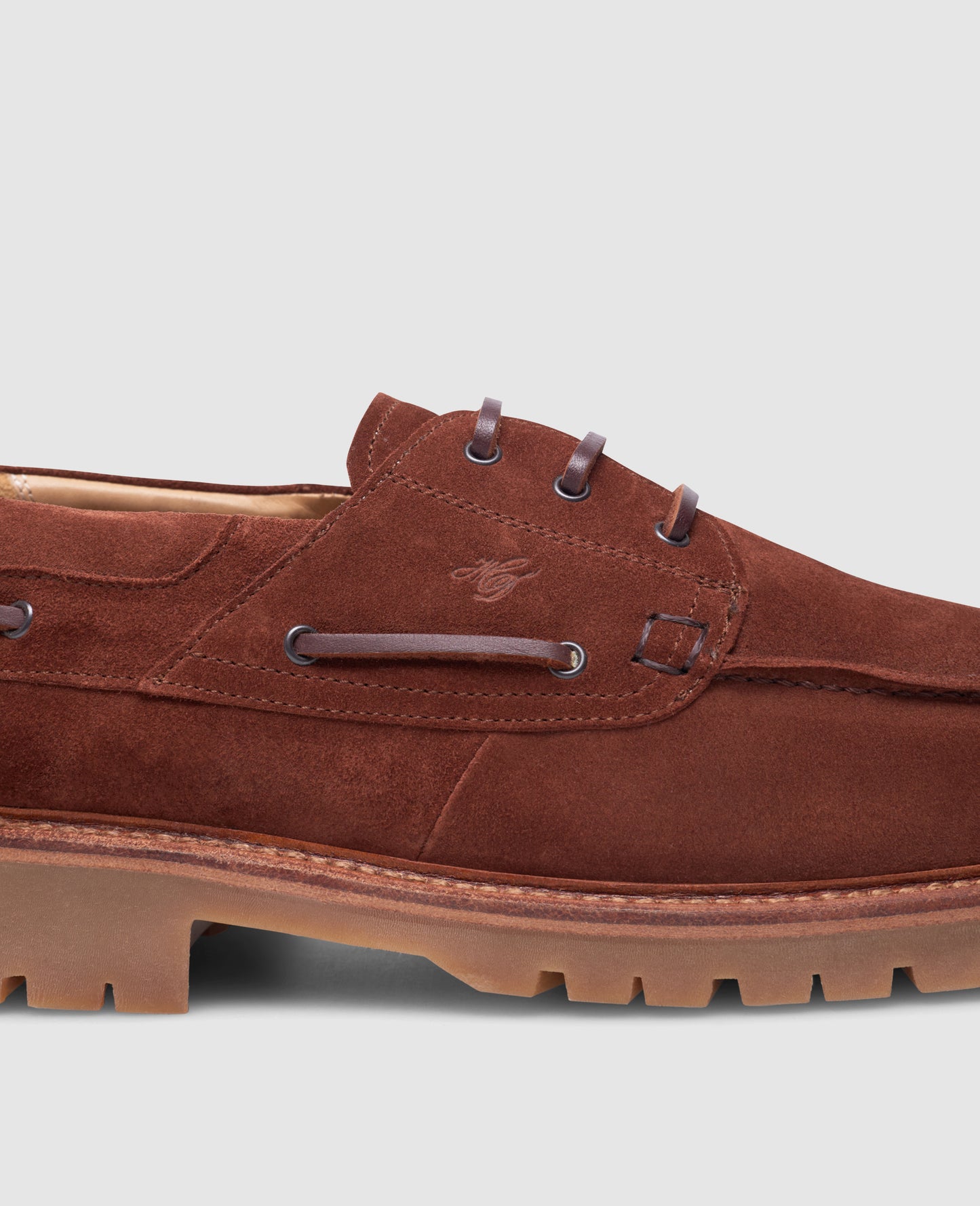 Miami Plain V - Red brown