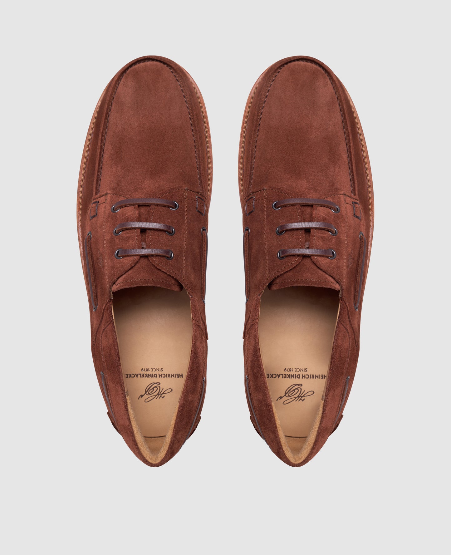 Miami Plain V - Red brown