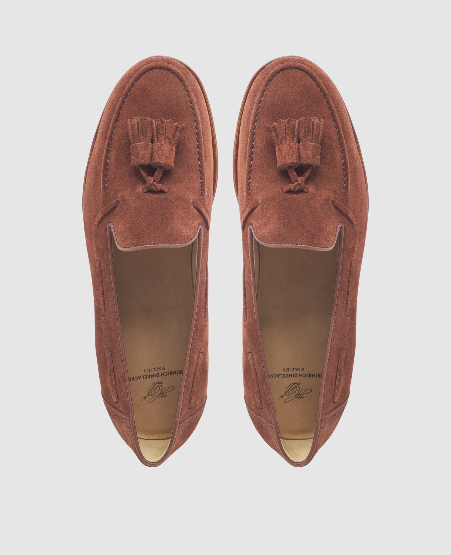 Wien Plain Tassel V - Red brown