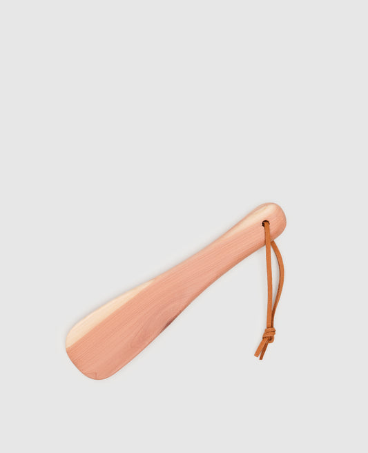 Short Wooden Shoe Horn - Cedar