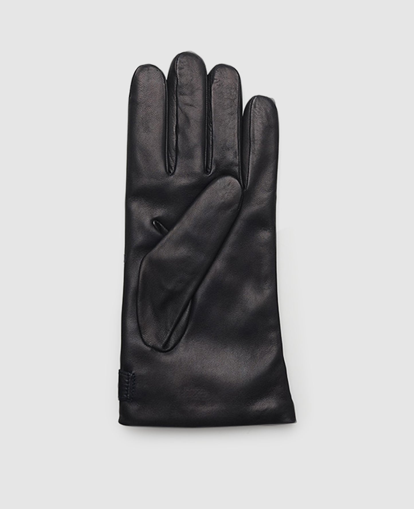 Gloves with button - Dark Blue